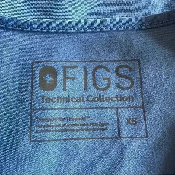 Figs Casma Three Pocket Scrub Top XS - Picture 5 of 7